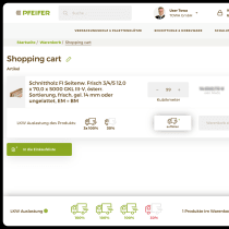 Pfeifer B2B Portal, photo 3