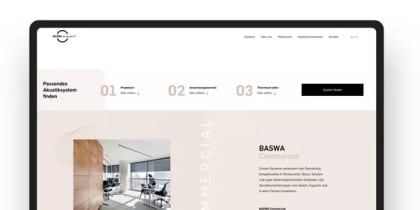 Conversion-optimierte Website für BASWA Acoustic, photo 4