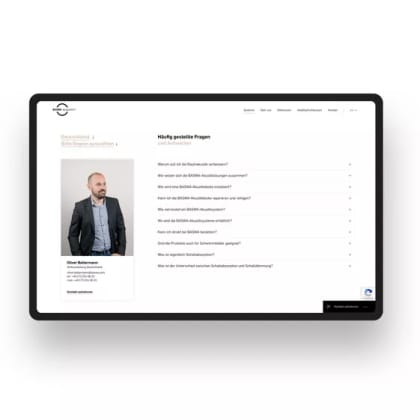 Conversion-optimierte Website für BASWA Acoustic, photo 1