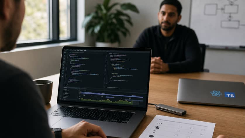 Technische React‑Interviewfragen (Junior–Senior): Hooks, Testing, Performance