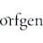Logo Orfgen Marketing GmbH & Co. KG