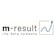 Logo m-result, Market Research & Management Consulting GmbH