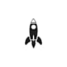 Logo Space Rocket