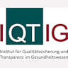 Logo IQTIG Institut für Qualitätssicherung und Transparenz im Gesundheitswesen