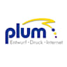 Logo Plum GmbH Druck und Entwurf