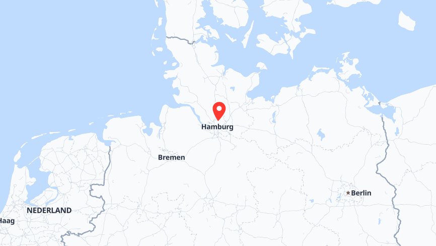 Map of the locations of Berenberg