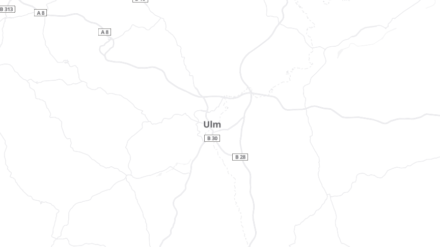 Map of the job locations