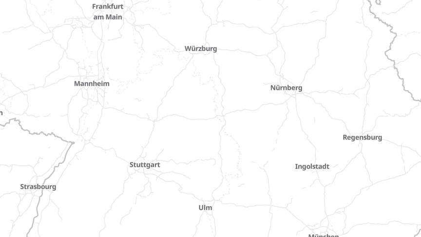 Map of the locations of Thieme Gruppe