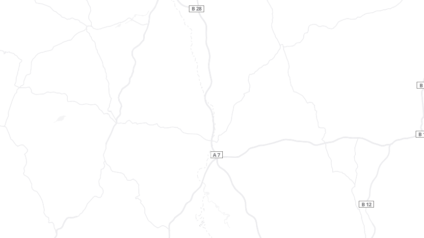 Map of the job locations