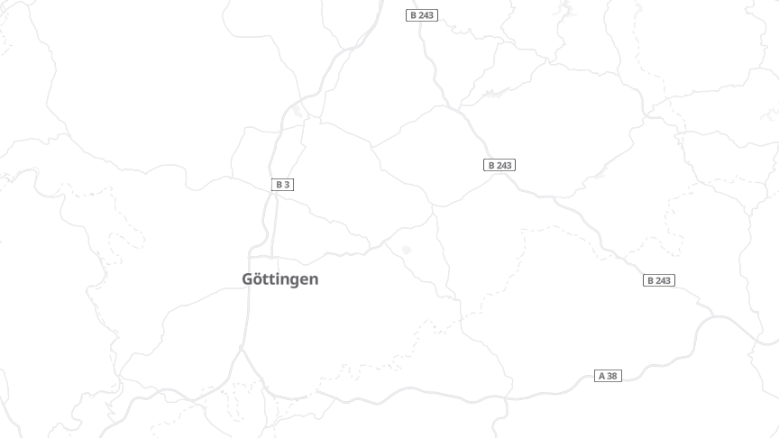 Map of the job locations