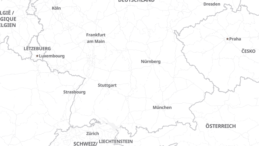 Map of the locations of Maximal Dental GmbH