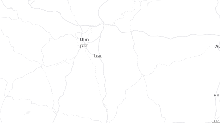 Map of the job locations
