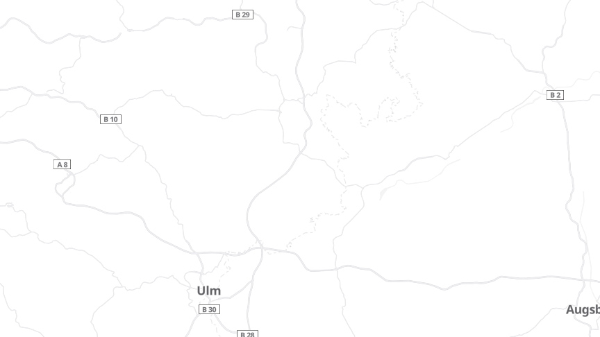 Map of the job locations