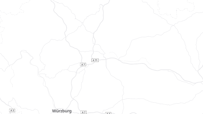 Map of the job locations
