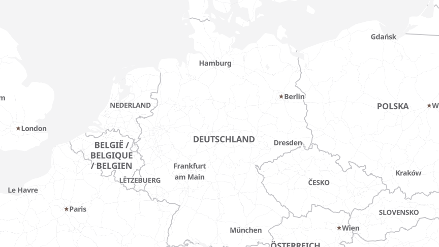 Map of the locations of Helmholtz Centre for Infection Research GmbH