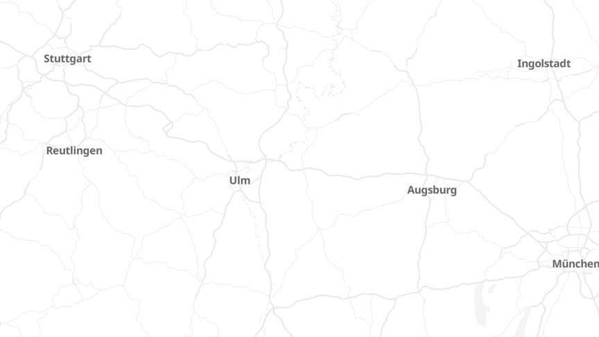 Map of the job locations