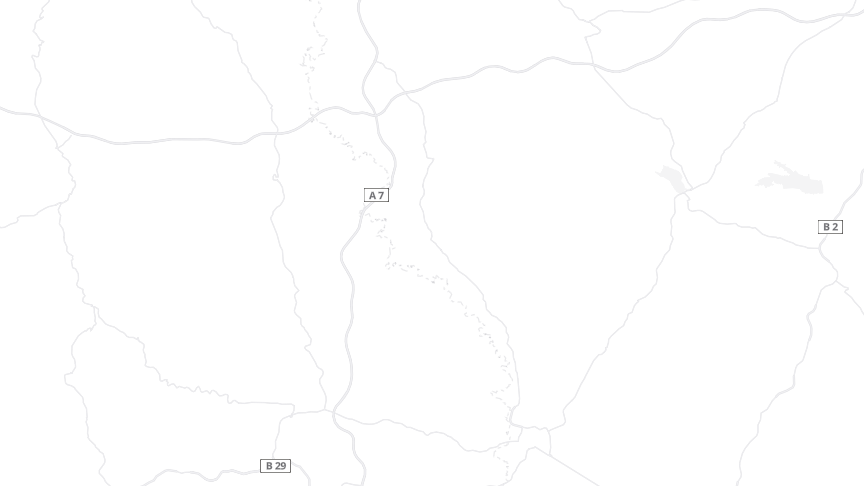 Map of the job locations