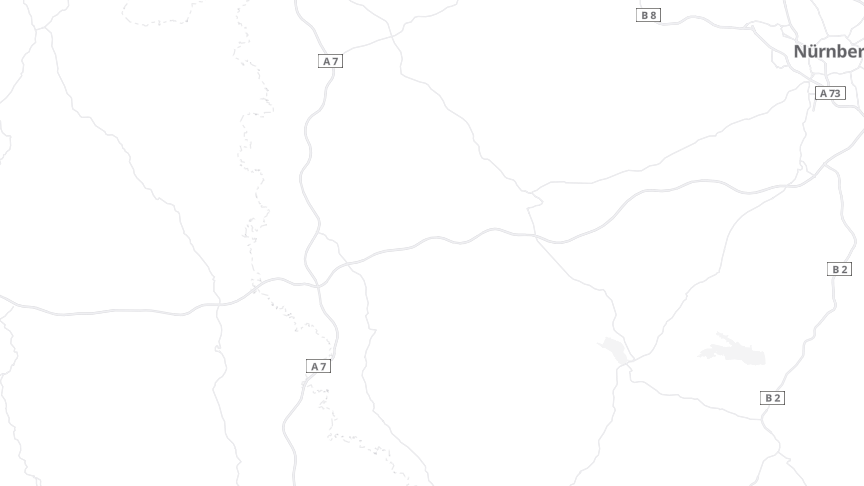 Map of the job locations