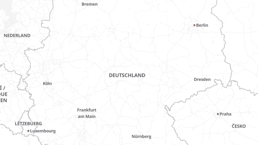 Map of the locations of Goodyear Dunlop Tires Germany GmbH