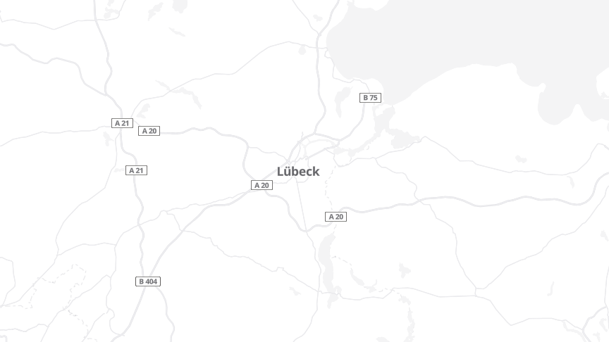 Map of the job locations