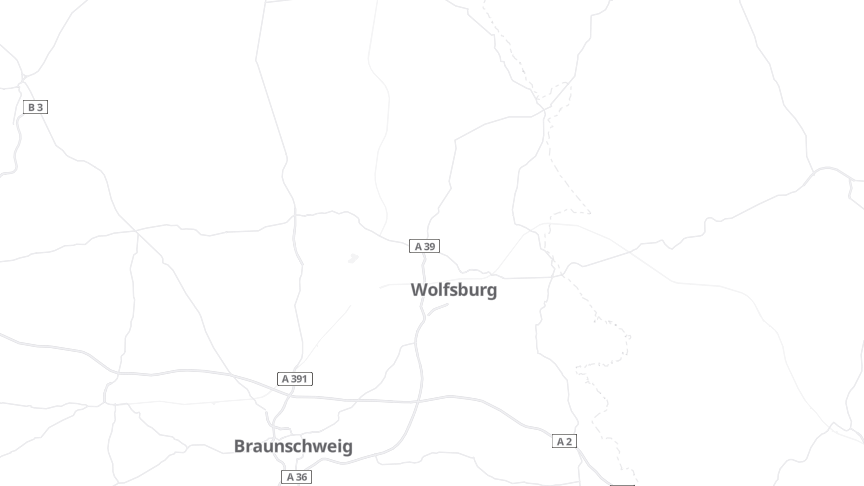 Map of the job locations