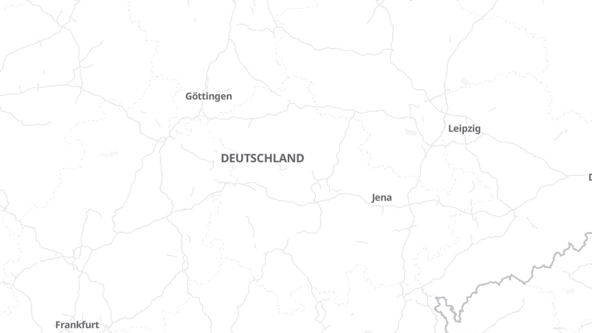Map of the locations of Analytik Jena AG