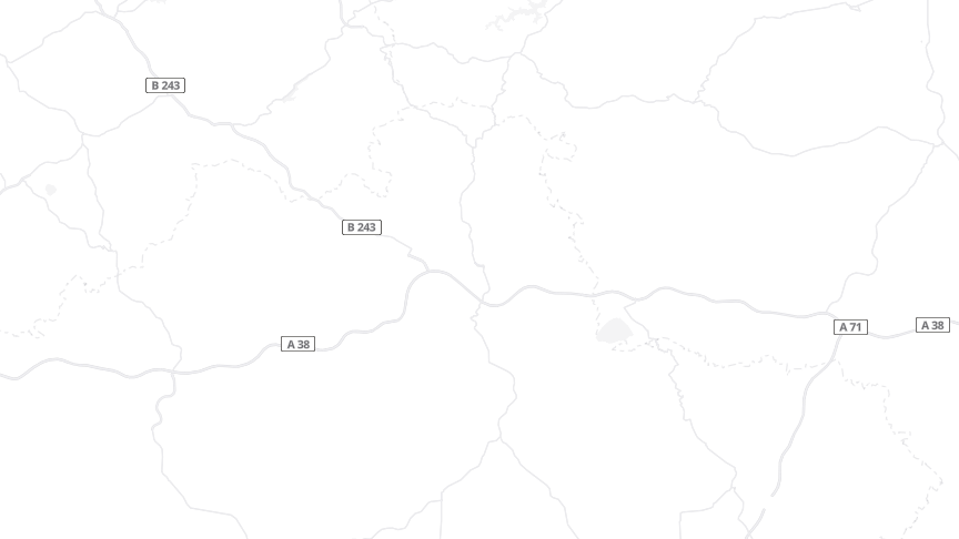 Map of the job locations