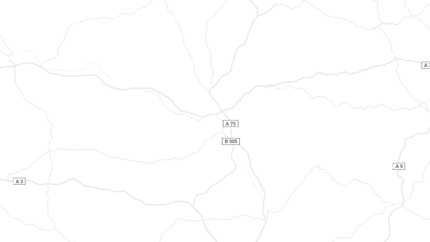 Map of the job locations