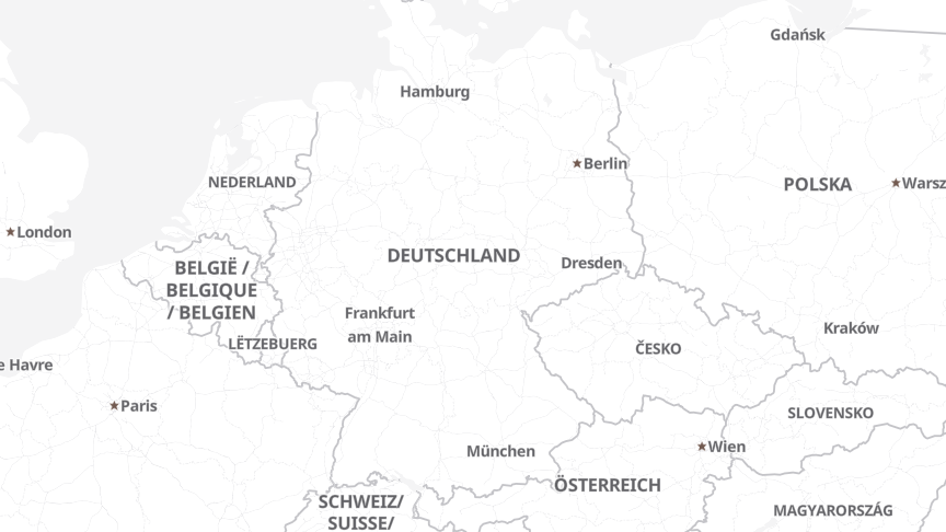 Map of the locations of Svg Bundes-zentralgenossenschaft Straßenverkehr Eg