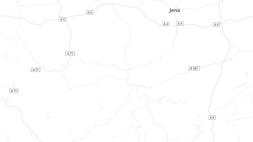 Map of the job locations