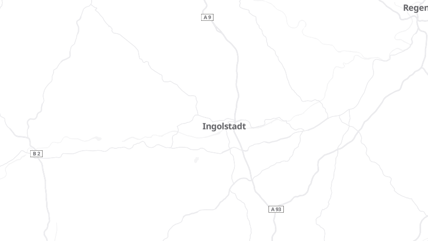 Map of the job locations