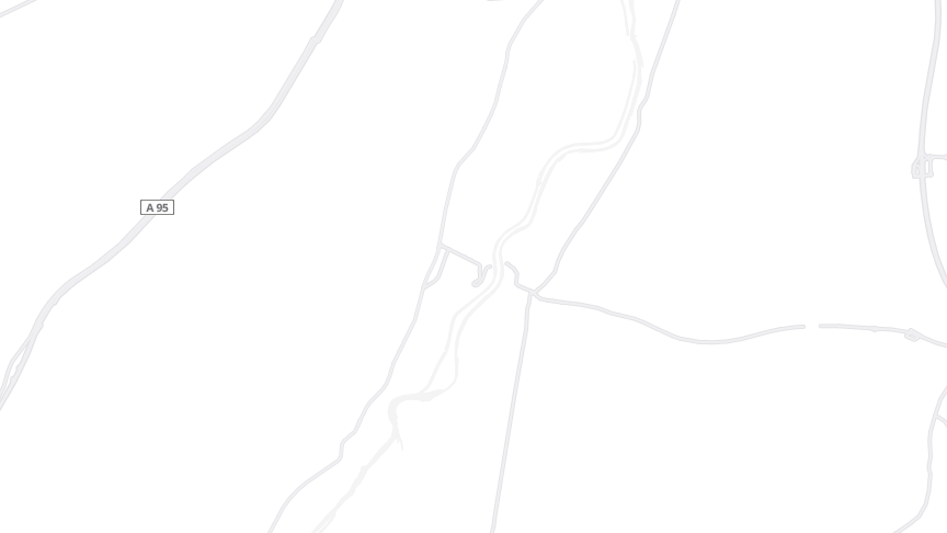 Map of the job locations