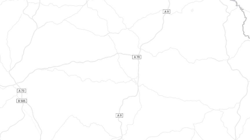 Map of the job locations