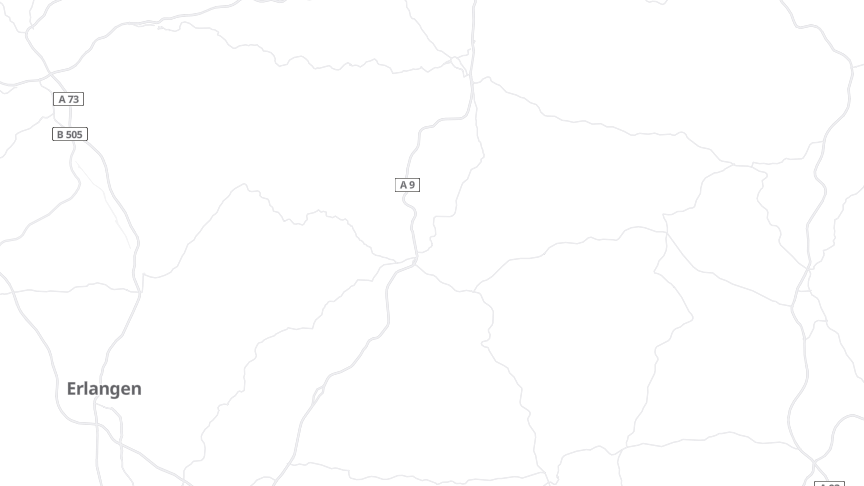 Map of the job locations
