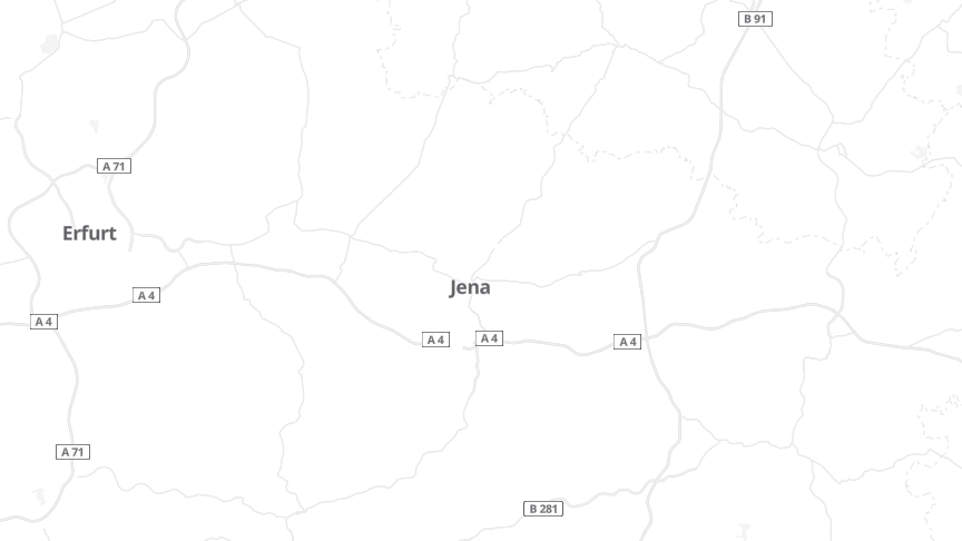Map of the job locations