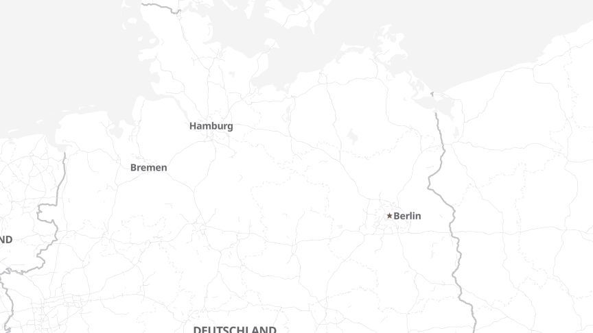 Map of the locations of Serrala Group GmbH