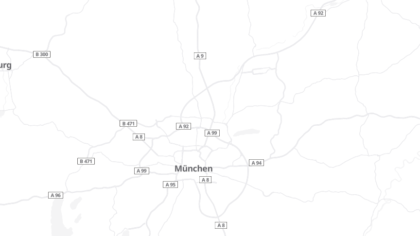 Map of the job locations
