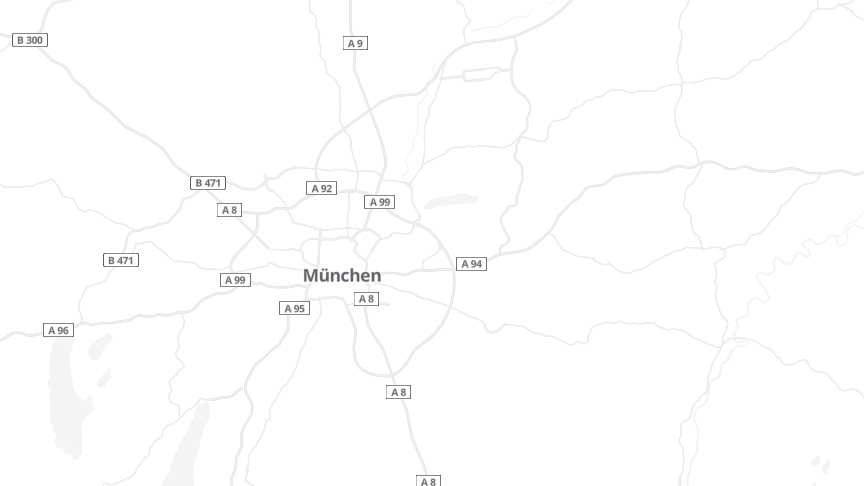 Map of the job locations