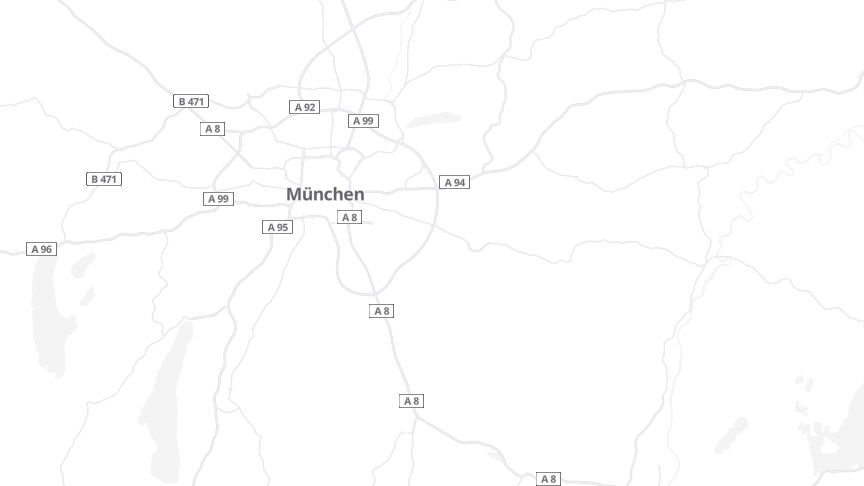 Map of the job locations