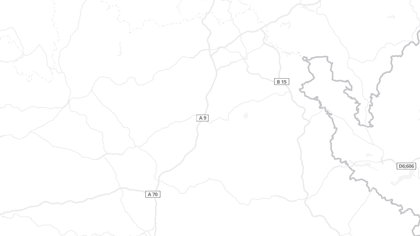 Map of the job locations