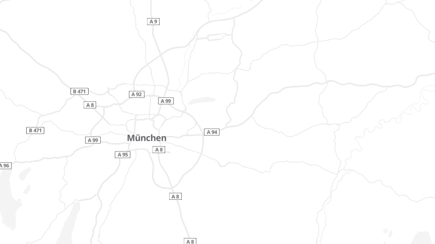 Map of the job locations