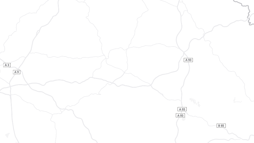 Map of the job locations