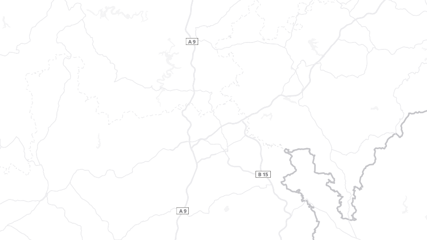 Map of the job locations