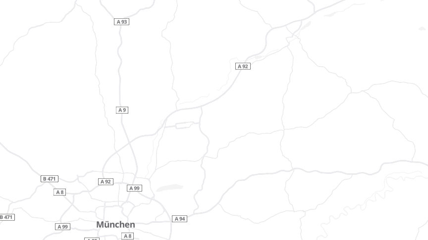 Map of the job locations