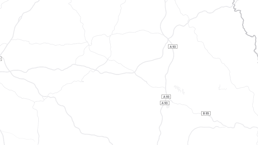 Map of the job locations
