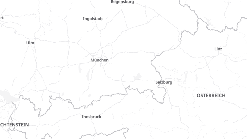Map of the job locations