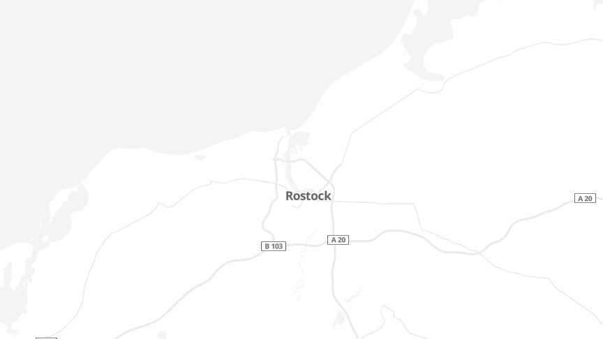 Map of the job locations