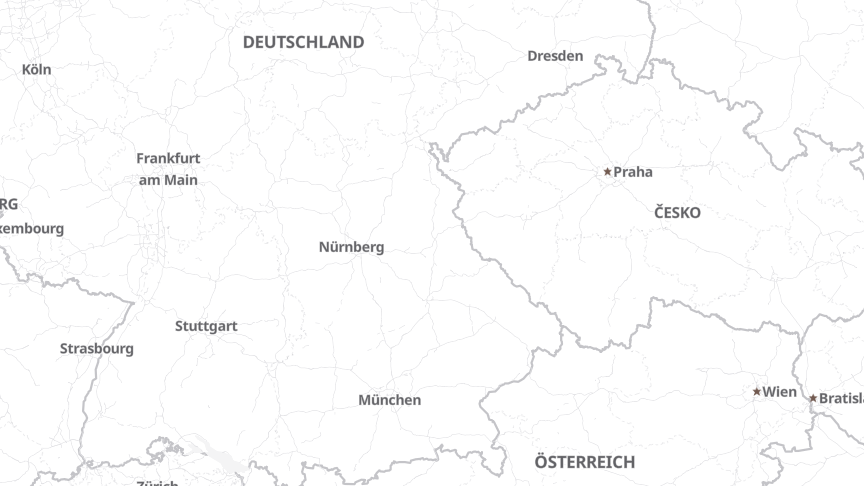 Map of the locations of b-plus Group