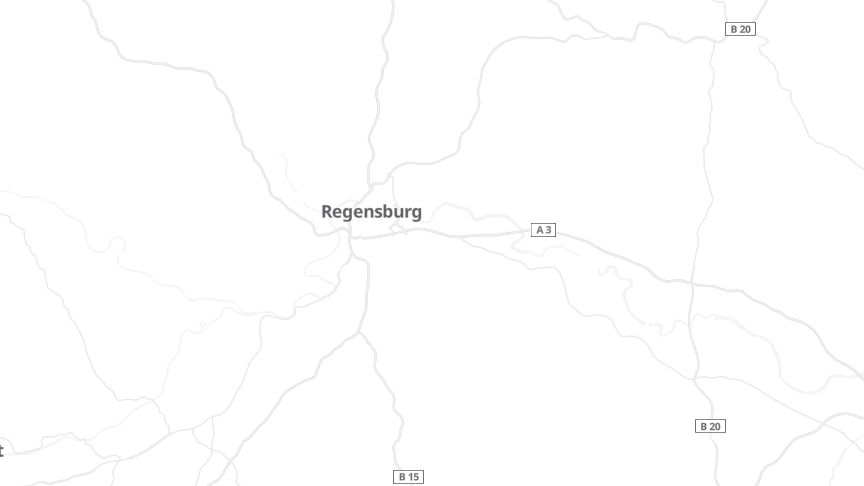 Map of the job locations
