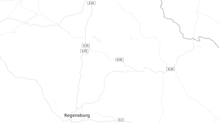 Map of the job locations